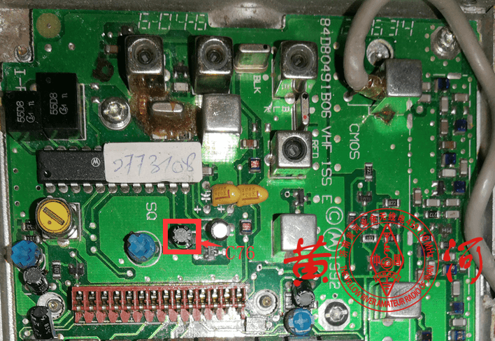 摩托罗拉GM300静噪调整