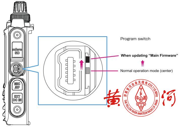 八重洲FT3DR主/副固件升级说明