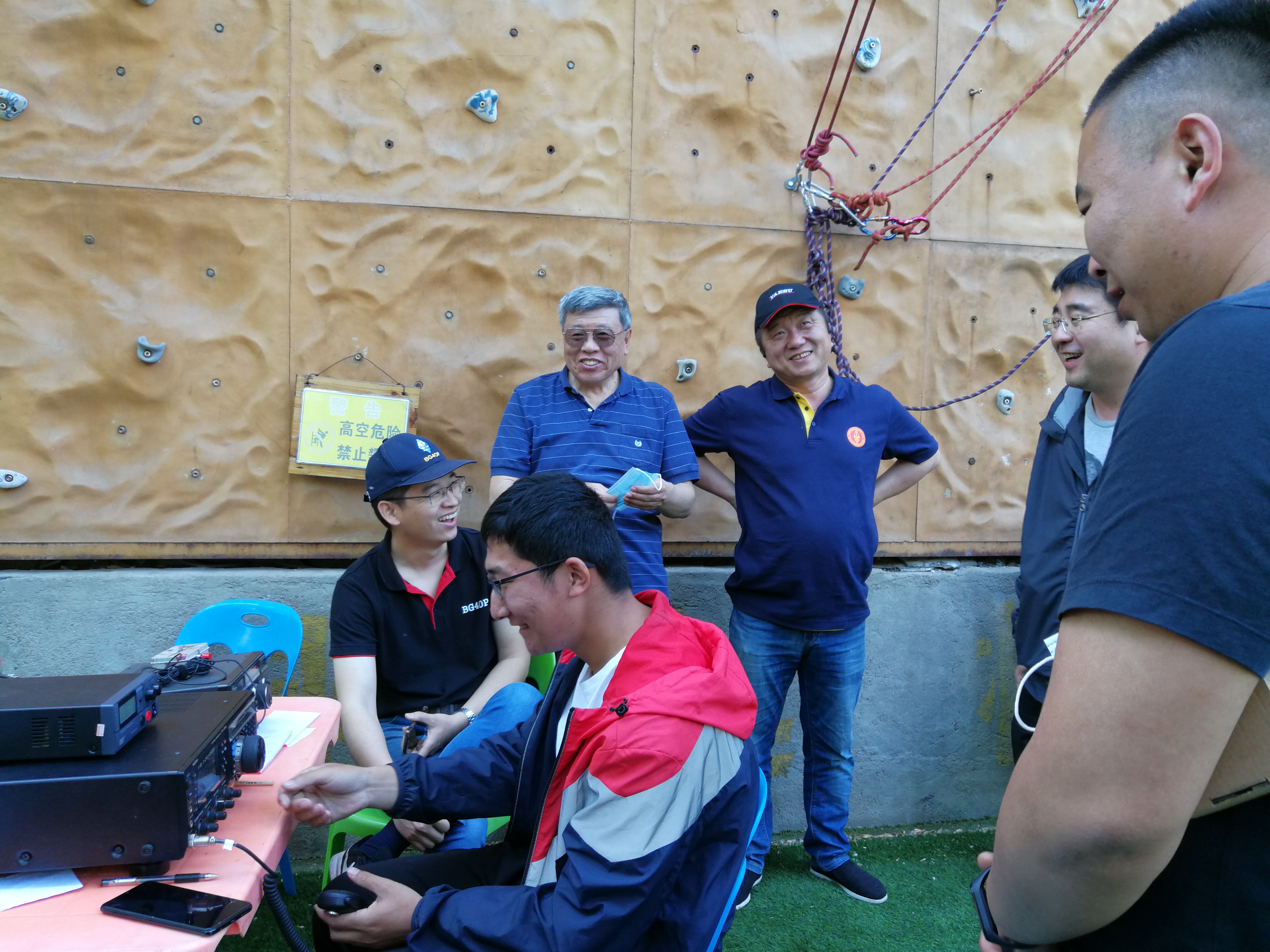 2020年55节与济南黄河业余无线电在仲宫共庆节日