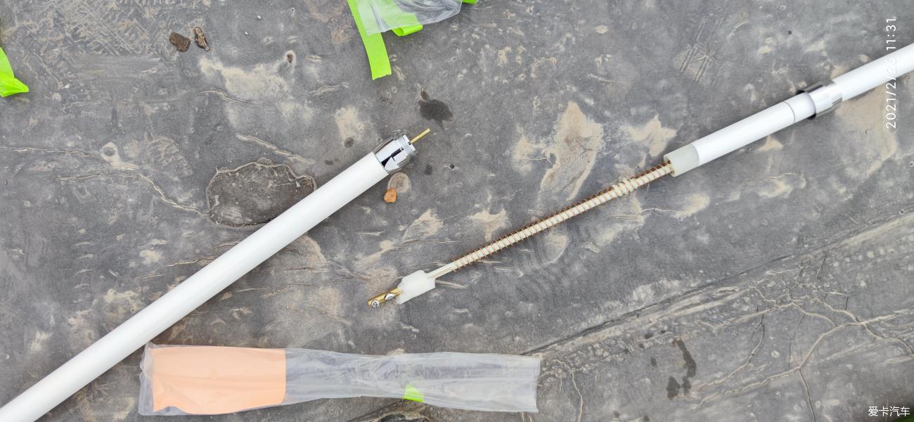 钻石X200棒杆天线安装记