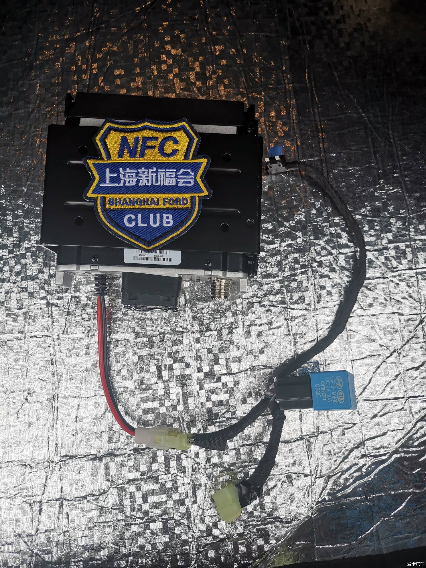 新福会12款福克斯安装YAESU FTM-300DR车台