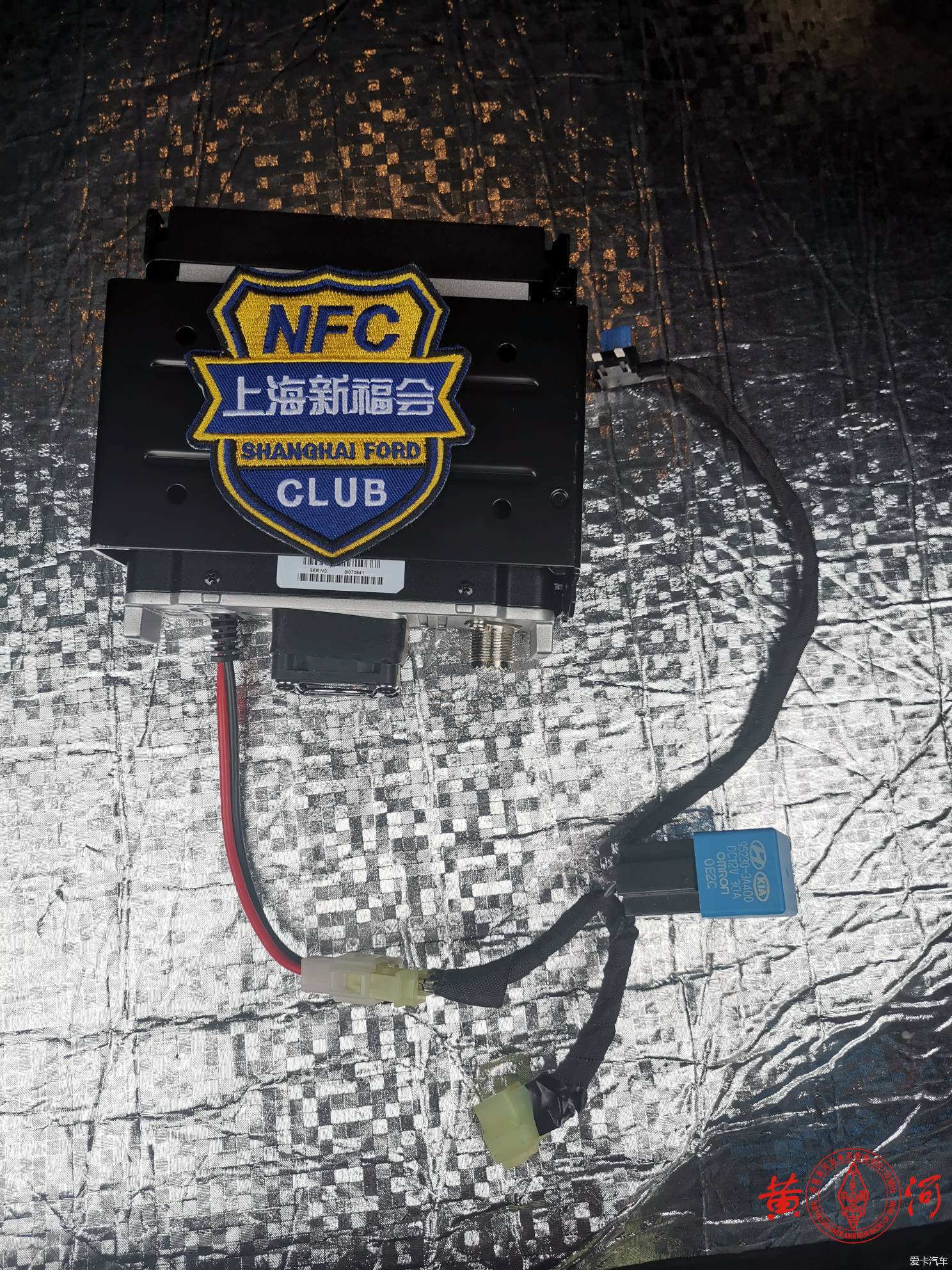 新福会12款福克斯安装YAESU FTM-300DR车台