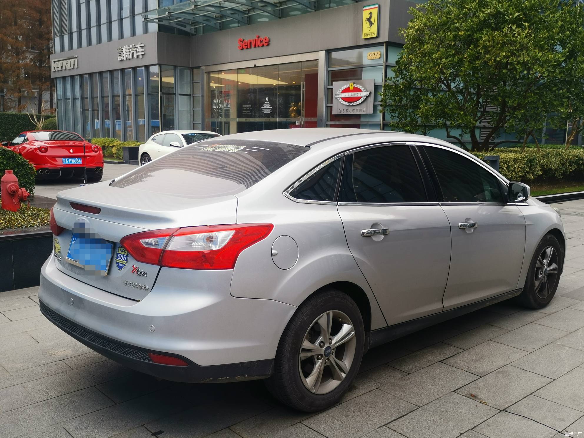 新福会12款福克斯安装YAESU FTM-300DR车台