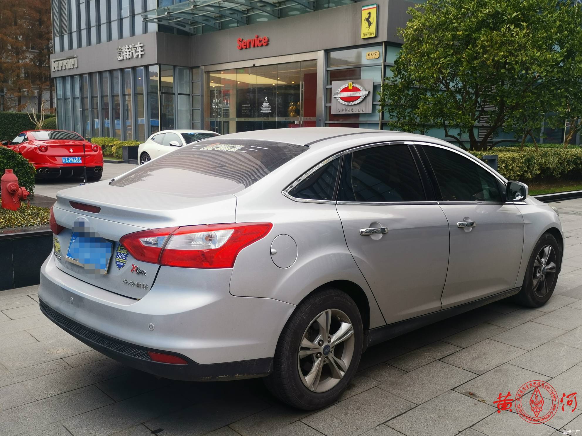 新福会12款福克斯安装YAESU FTM-300DR车台